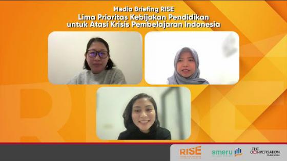 Embedded thumbnail for Media Briefing: RISE Recommendations to Overcome Indonesia&amp;#039;s Learning Crisis
